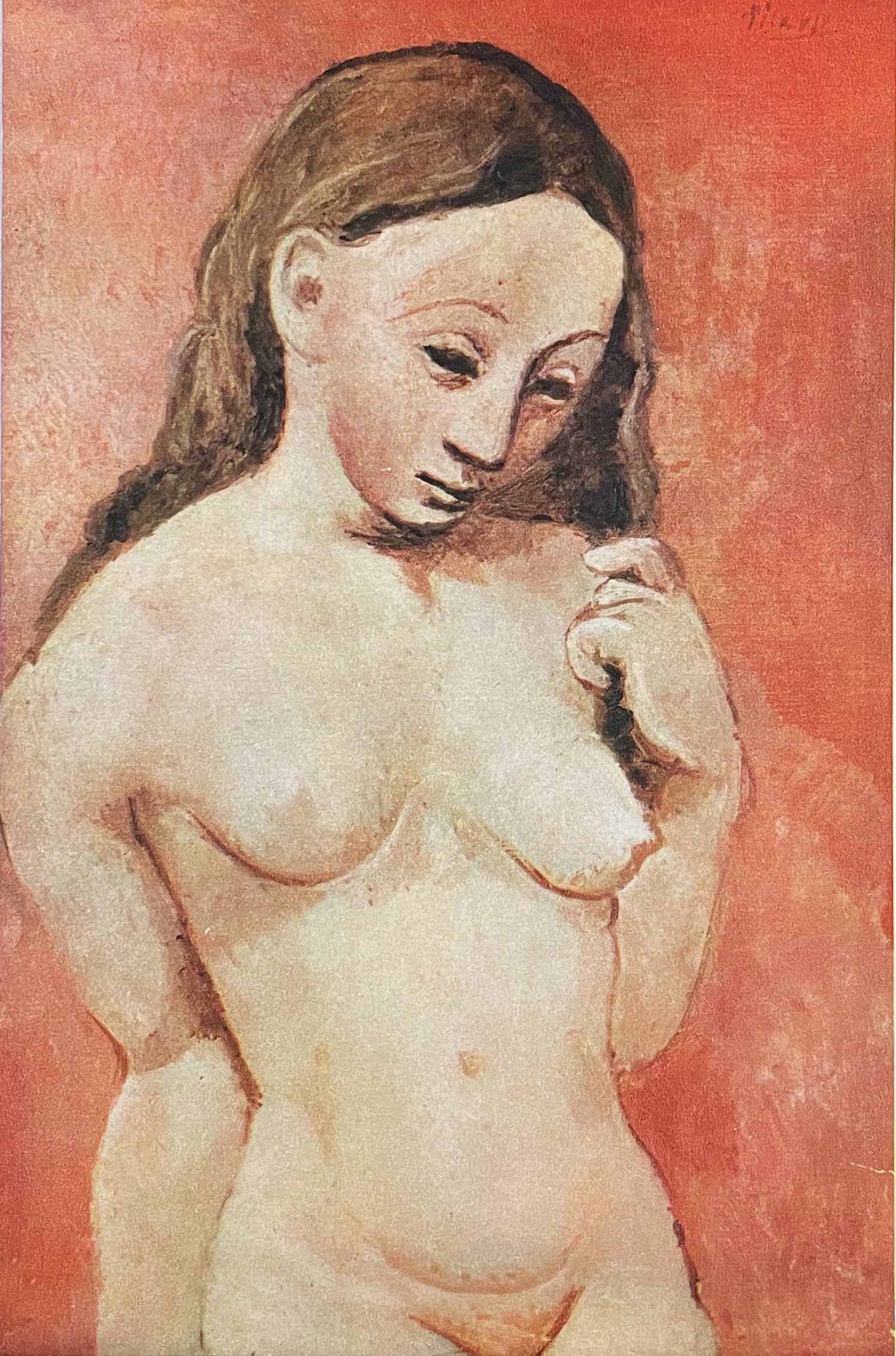 【欧洲版画】毕加索 Pink Figure 1906年 270 x 210mm